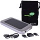 Power Bank and Solar Charger For Smartphones/Tablets 3600mAh Concept Green