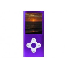 MP4 Player 4GB Eclipse 180PL MP3/Video Player & Voice Rec. w/1.8" LCD Purple